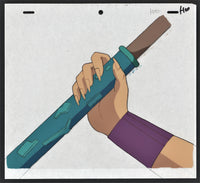 Sasha's Hand Holding Staff