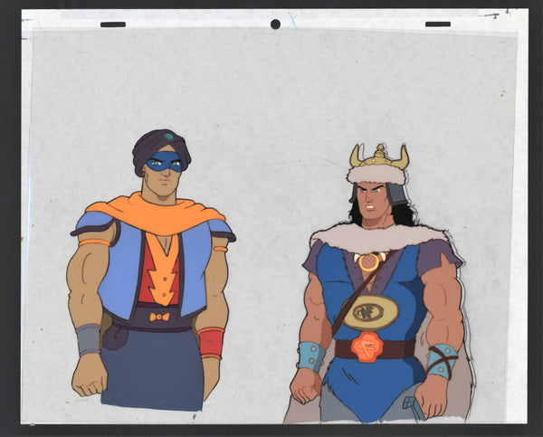 Conan (Blue Outfit) and Greywolf