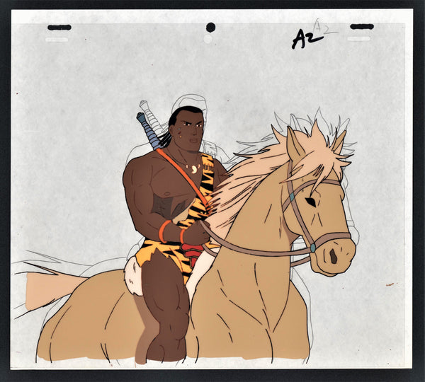 Zula on Horse