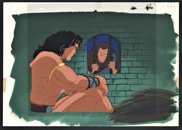 Conan and Hanuman in Jail Cell