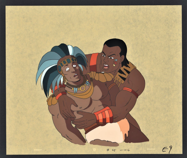 Zula Holding His Injured Father