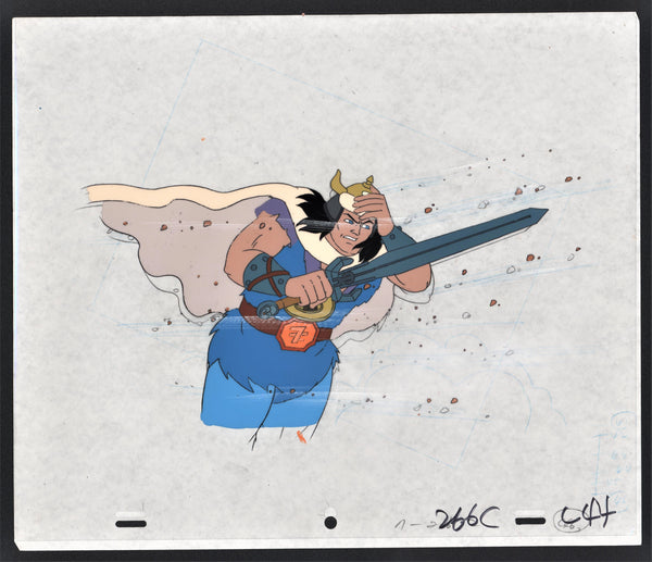 Conan (Blue Outfit) Fighting Through Debris