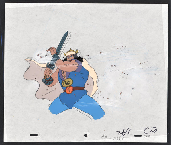 Conan (Blue Outfit) Fighting Through Debris