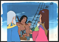 Conan Meeting Ilenia on Ship