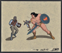 Conan Fighting Skull Warriors