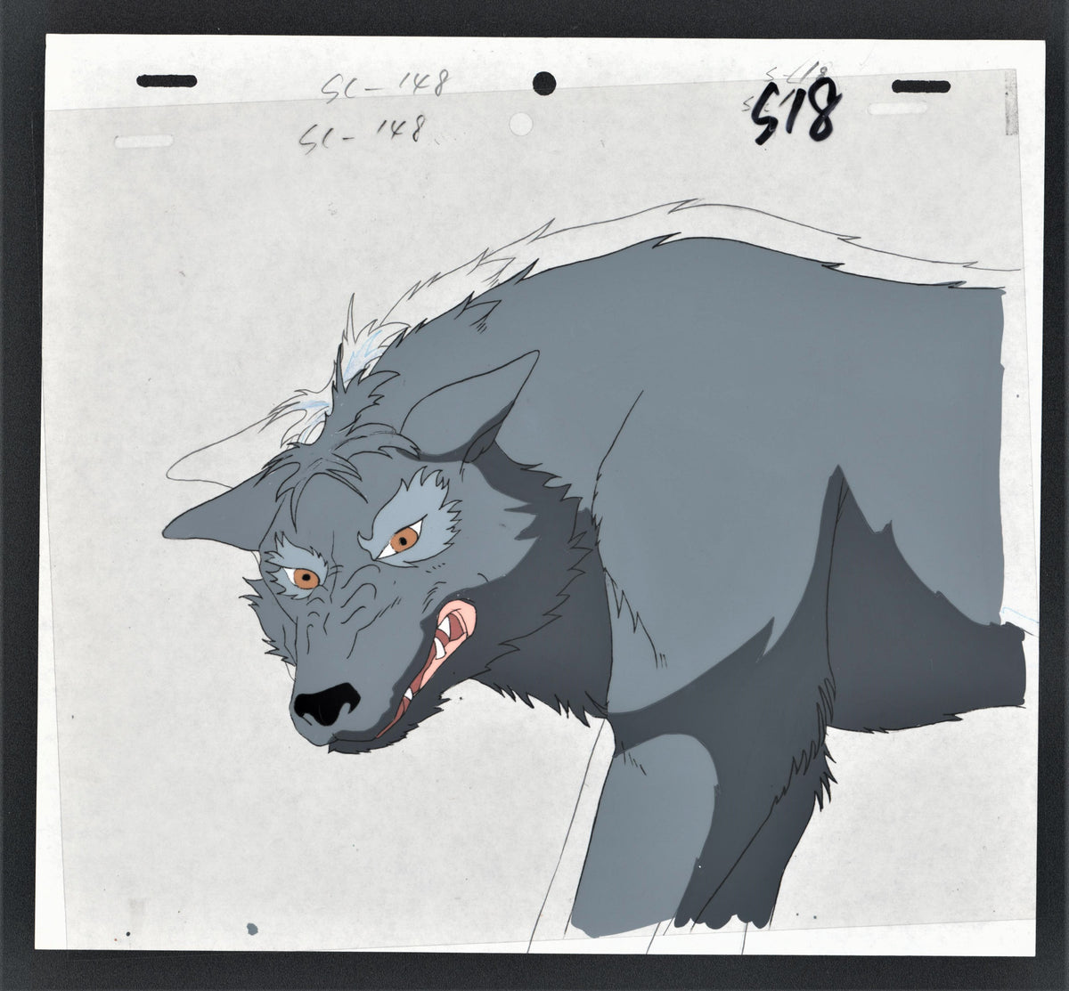Wolf Snarling – Conan Animation