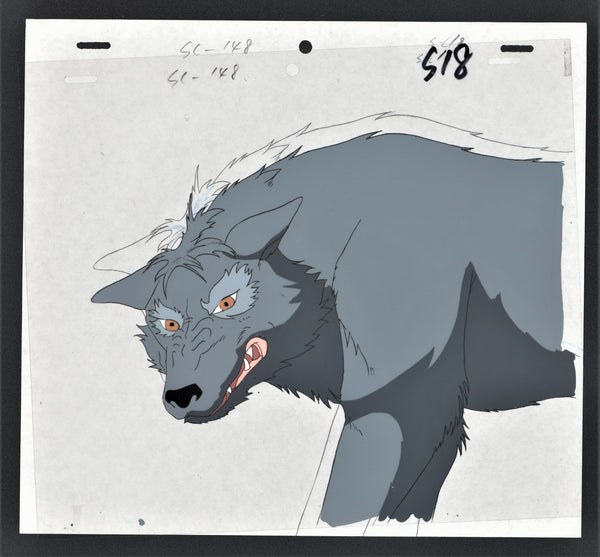 Wolf Snarling