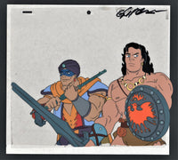 Conan and Greywolf Ready to Fight