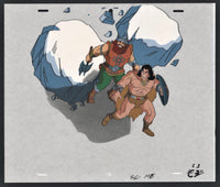 Conan and Snagg in Ice Cave