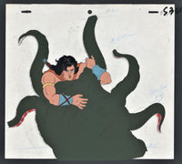 Conan Fighting Ram-Amon's Monster