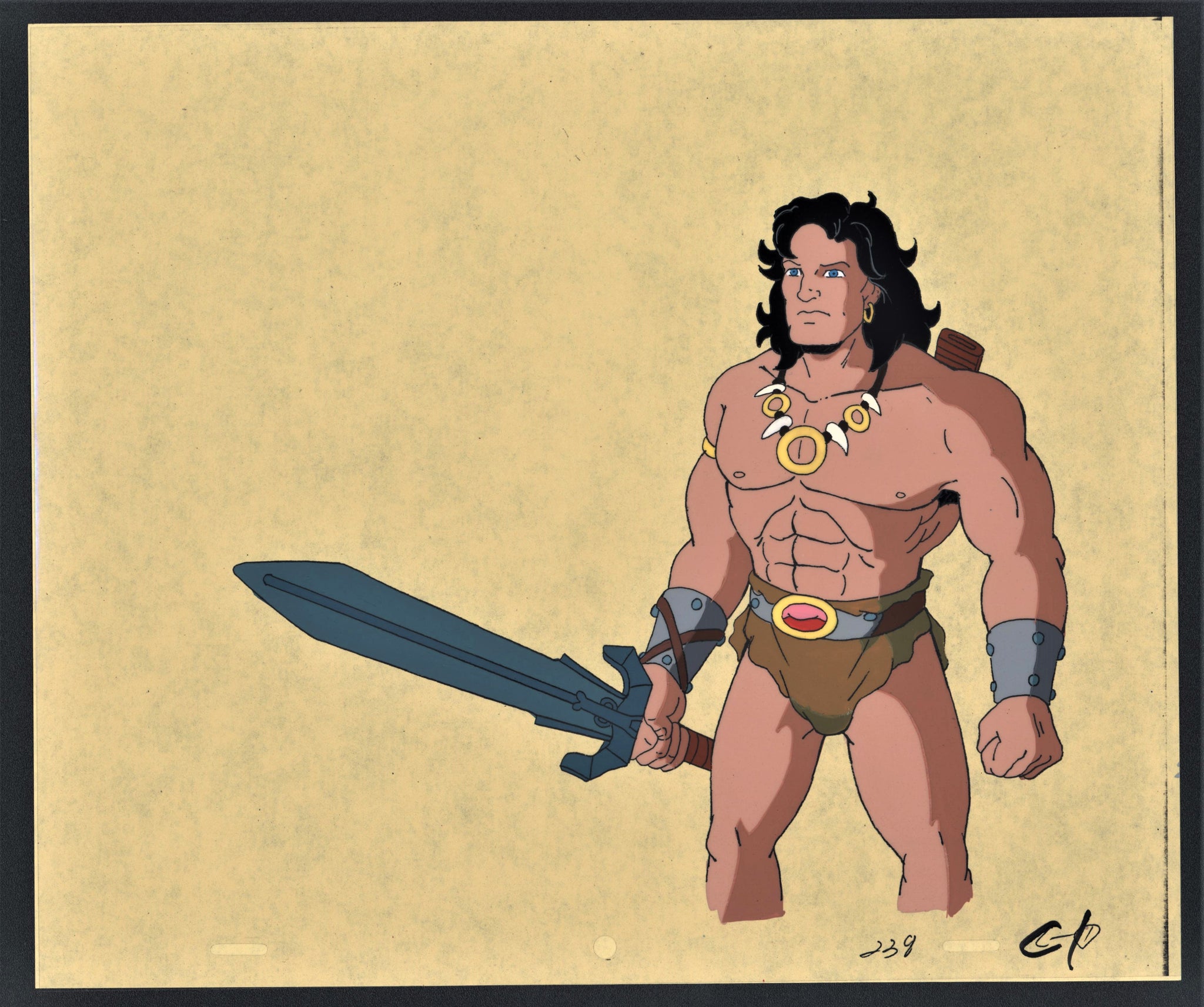 Conan with Sword – Conan Animation