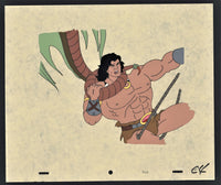 Wrath-Amon's Demon Attacking Conan