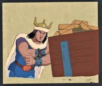 Conan Pushing Brick Cart