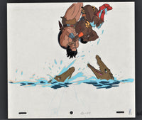 Conan and Zula Backflipping Over Hippos